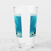 サンライトの水中の人魚 タンブラーグラス (左)