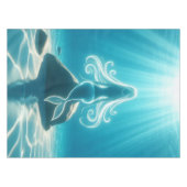 サンライトの水中の人魚 テーブルクロス (正面(横))