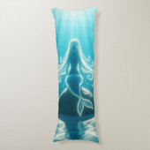 サンライトの水中の人魚 ボディピロー (正面縦)