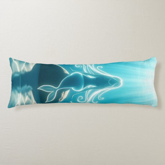 サンライトの水中の人魚 ボディピロー (正面)