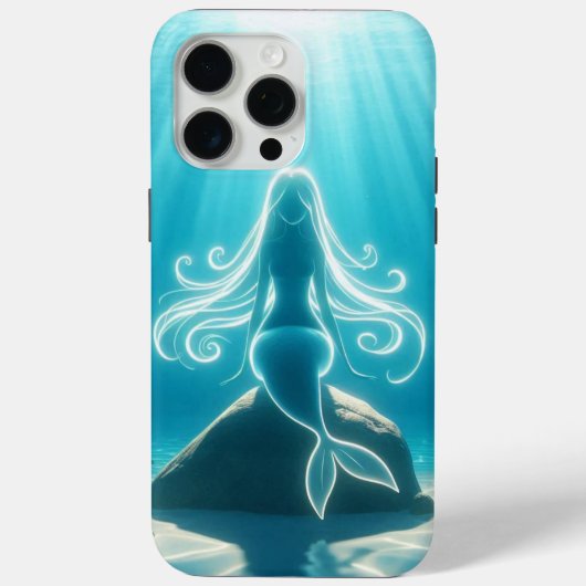 サンライトの水中の人魚 Case-Mate iPhoneケース (裏面)