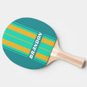 サンライトの海ストライプのボード名 卓球ラケット (横)