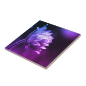 サンライトの花の白黒の色合い  タイル (側面)