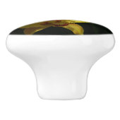 サンライトイエローランフローラ セラミックノブ (側面)