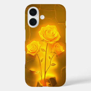 サンライトイエローローズグローケースメイトiPhoneケース iPhone 16ケース