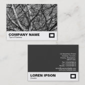 サンライトウィンターブランチ(B&W) 名刺 (正面/裏面)