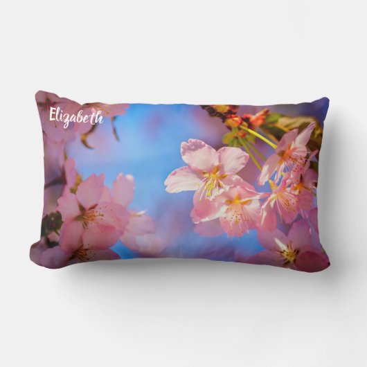 サンライトオン桜花 ランバークッション (正面)