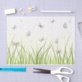 サンライトグラスの美しい蝶Ethereal 薄葉紙 (クラフト)