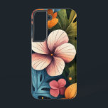 サンライトグローブ SAMSUNG GALAXY S22ケース<br><div class="desc">暖かく、葉の多い花模様は黄金の朝の光の上に伸びる。</div>