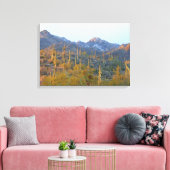 サンライトサグアロスインウィンターキャンバスプリント キャンバスプリント (インサイチュ (リビング))