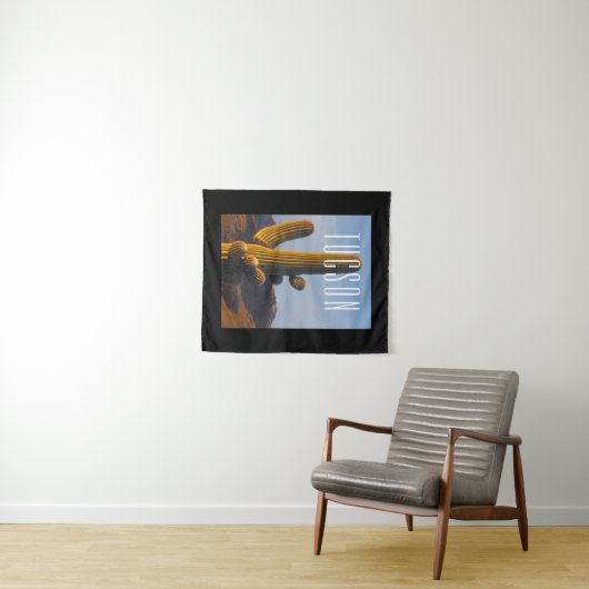 サンライトサグアーロツーソンのシーン タペストリー (インサイチュ(横))