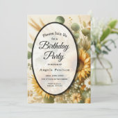 サンライトサマースマフラワー開花 招待状 (スタンド正面)