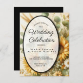 サンライトサマースマフラワー開花 招待状 (正面/裏面)