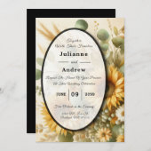 サンライトサマースマフラワー開花 招待状 (正面/裏面)