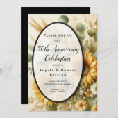 サンライトサマースマフラワー開花 招待状 (正面/裏面)