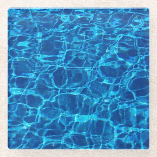 サンライトシーウォーター飲料用コースター ガラスコースター (正面)