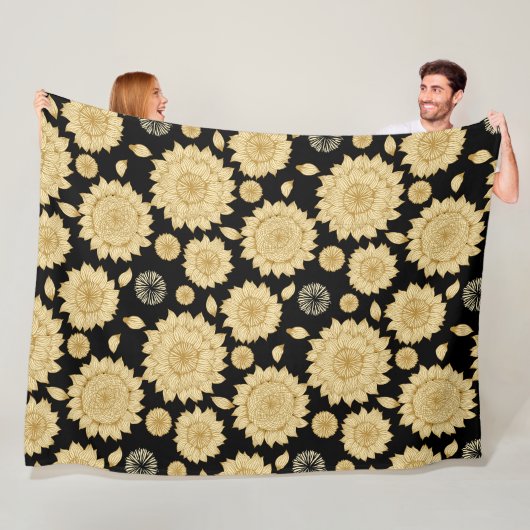 サンライトスティルネスカスタム背景 フリースブランケット (インサイチュ)