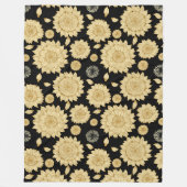 サンライトスティルネスカスタム背景 フリースブランケット (正面)