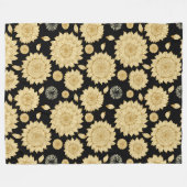 サンライトスティルネスカスタム背景 フリースブランケット (正面(横))