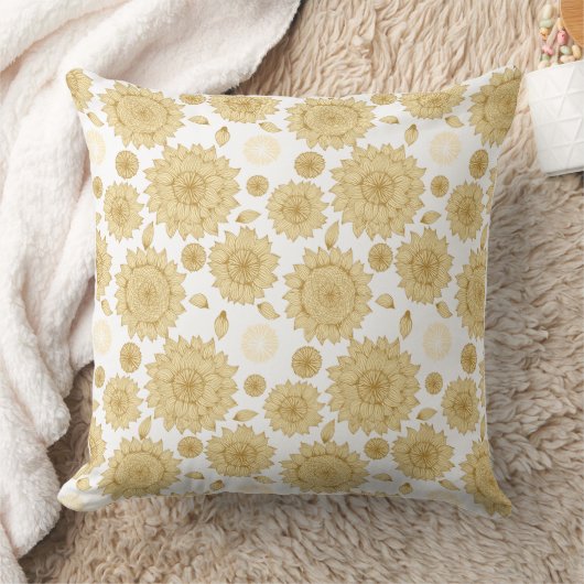 サンライトスティルネスIIイン白 クッション (ブランケット)