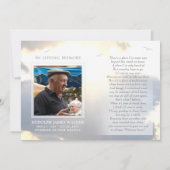 サンライトストリーム&クラウドありがとうフォトメモリアル 案内状 (裏面)