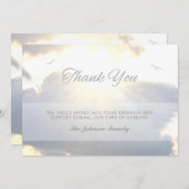 サンライトストリーム&クラウドありがとうフォトメモリアル 案内状 (正面/裏面)