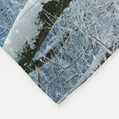 サンライトスノーウィンターフォレスト名フリースブランケット フリースブランケット (角)