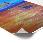 サンライトセールボート ポスター (角)