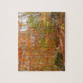 サンライトダップ秋トレイルアットローレルヒルパーク ジグソーパズル (縦)