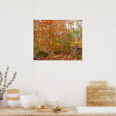 サンライトダップ秋トレイルアットローレルヒルパーク ポスター (キッチン)