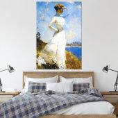 サンライトバイフランクベンソン キャンバスプリント (インサイチュ (寝室))