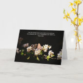 サンライトバタフライonフラスズ聖なる書物、 経典カード カード (黄色い花)