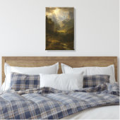 サンライトバレーマウンテンビュー キャンバスプリント (インサイチュ (寝室))