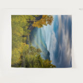 サンライトバレー//秋のカラーフォレスト タペストリー (正面(横))