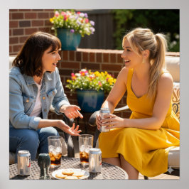 サンライトパティオ会話 ポスター