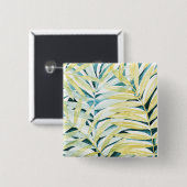 サンライトパームズパームツリー葉 缶バッジ (正面&裏面)
