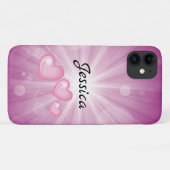 サンライトプリントと名前ケースメイトiPhoneケース Case-Mate iPhoneケース (裏面(横))