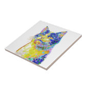 サンライトボタン内の猫 タイル (側面)