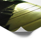 サンライトポスターに5x7ピアノ ポスター (角)