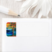 サンライト海差出人住所ラベル ラベル (インサイチュ)