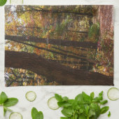 サンライト秋トレイルインローレルヒル州パーク キッチンタオル (折り畳み)