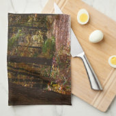 サンライト秋トレイルインローレルヒル州パーク キッチンタオル (四つ折り)