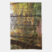 サンライト秋トレイルインローレルヒル州パーク キッチンタオル (縦)