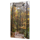 サンライト秋トレイルインローレルヒル州パーク クリップボード (左)