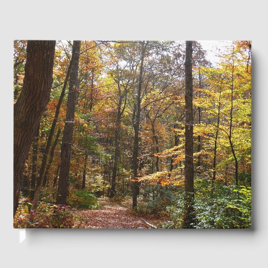 サンライト秋トレイルインローレルヒル州パーク ゲストブック (正面)