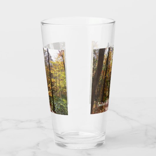 サンライト秋トレイルインローレルヒル州パーク タンブラーグラス (右)