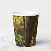 サンライト秋トレイルインローレルヒル州パーク 紙コップ (右)