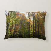 サンライト秋森林秋の風景 アクセントクッション (裏面)
