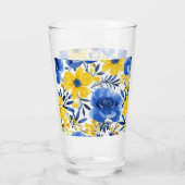サンライト開花ガラス タンブラーグラス (裏面)