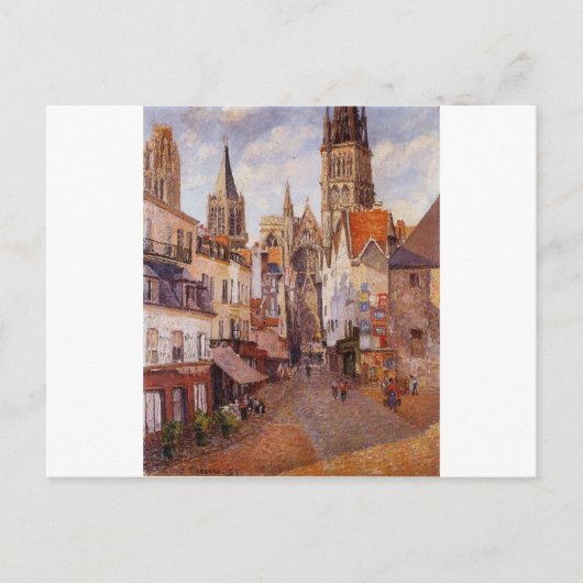 サンライト、アフタヌーン、ラルーデエピセリー、ルーアン ポストカード (正面)